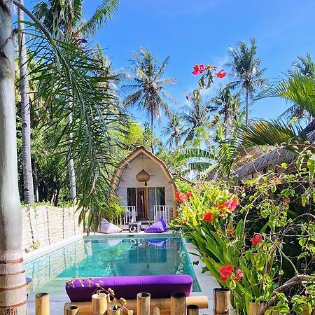 Purple Beach - Maithelia - Gili Air Ngoại thất bức ảnh