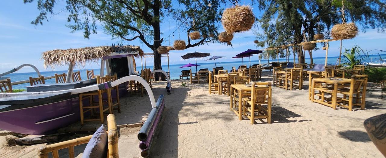 Purple Beach - Maithelia - Gili Air Ngoại thất bức ảnh