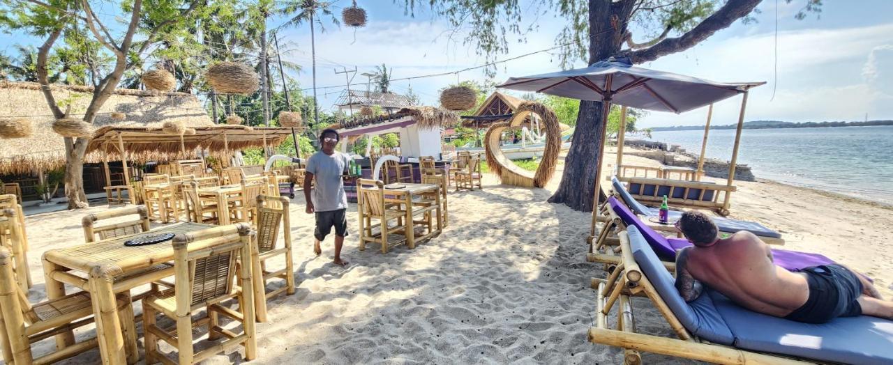 Purple Beach - Maithelia - Gili Air Ngoại thất bức ảnh