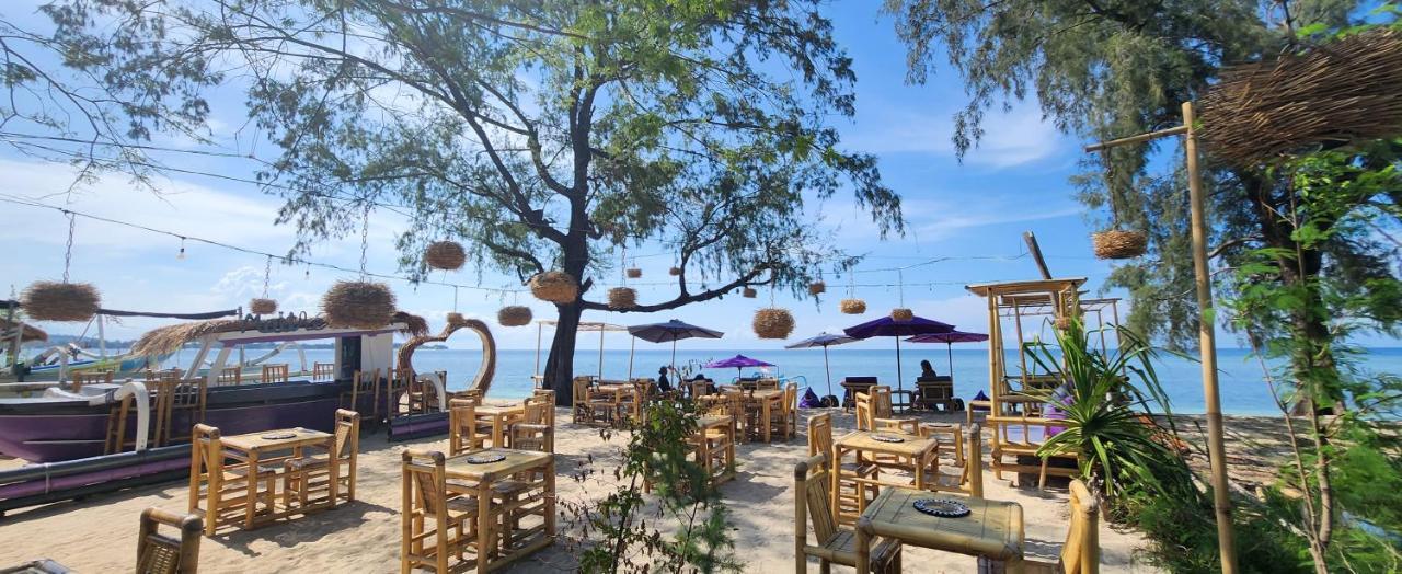 Purple Beach - Maithelia - Gili Air Ngoại thất bức ảnh