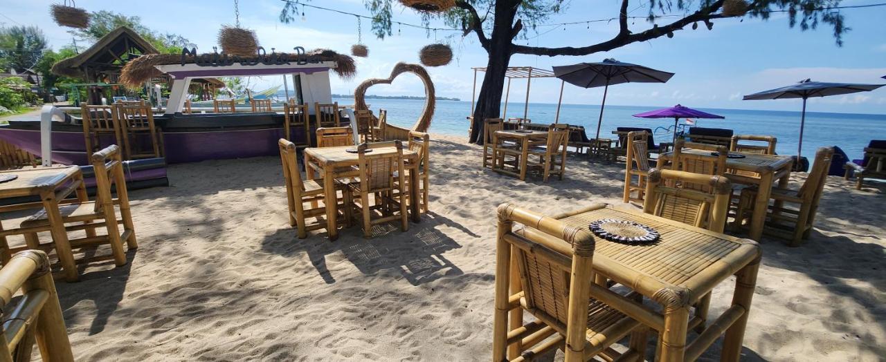 Purple Beach - Maithelia - Gili Air Ngoại thất bức ảnh
