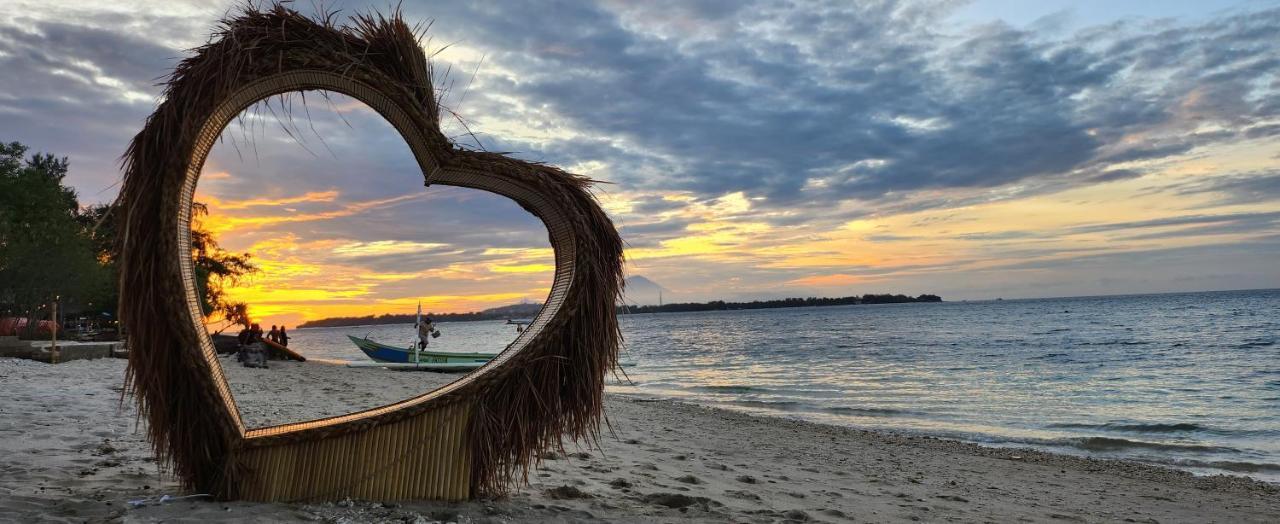 Purple Beach - Maithelia - Gili Air Ngoại thất bức ảnh