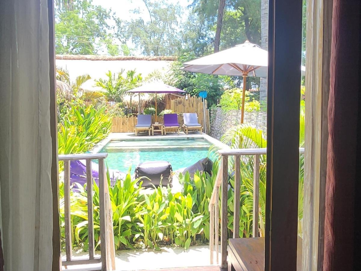 Purple Beach - Maithelia - Gili Air Ngoại thất bức ảnh