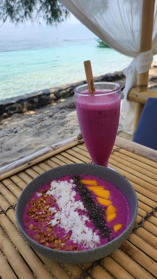 Purple Beach - Maithelia - Gili Air Ngoại thất bức ảnh