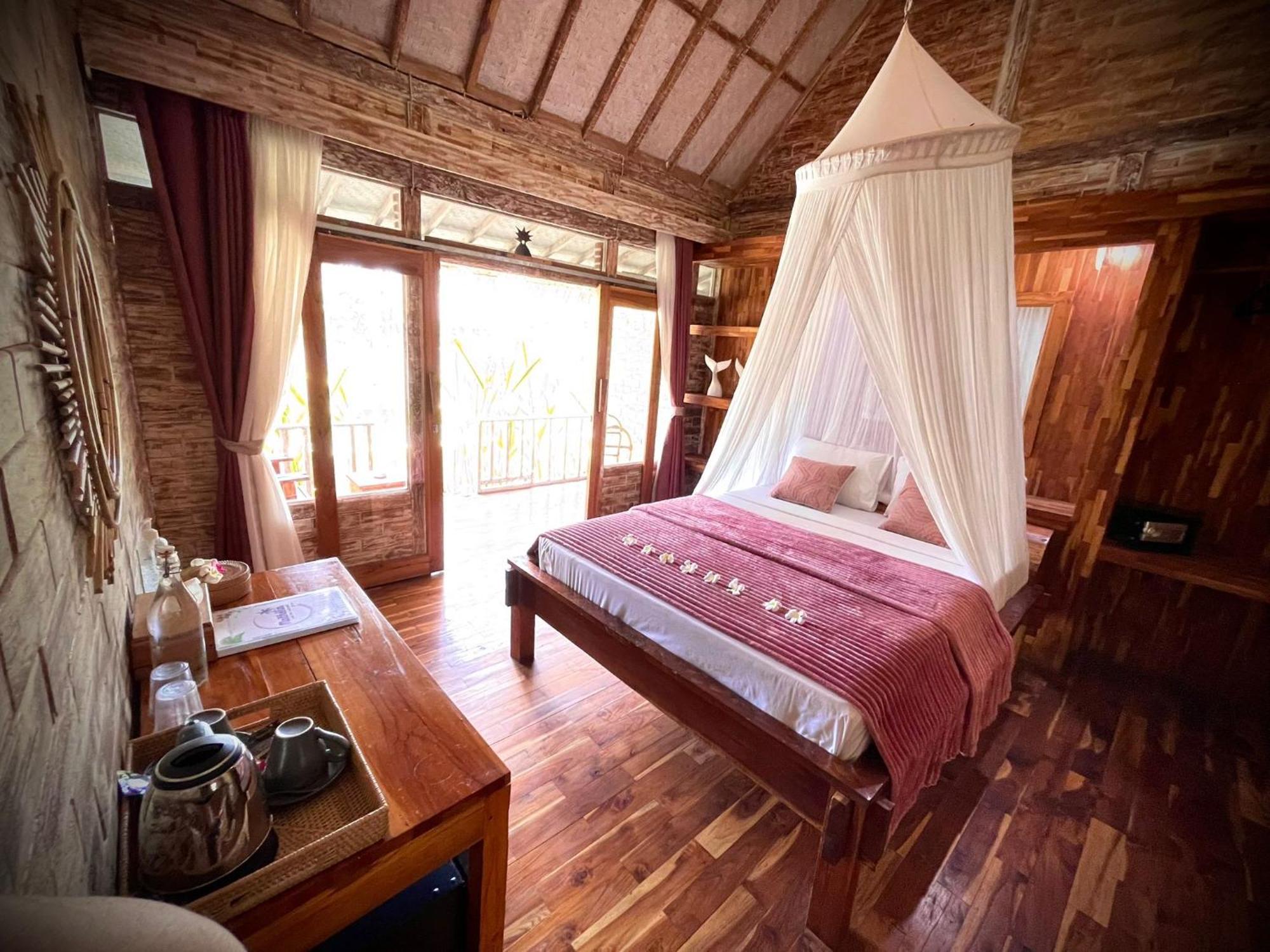 Purple Beach - Maithelia - Gili Air Ngoại thất bức ảnh