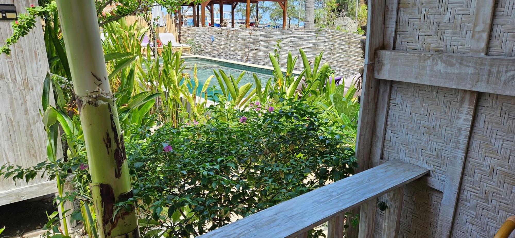 Purple Beach - Maithelia - Gili Air Ngoại thất bức ảnh