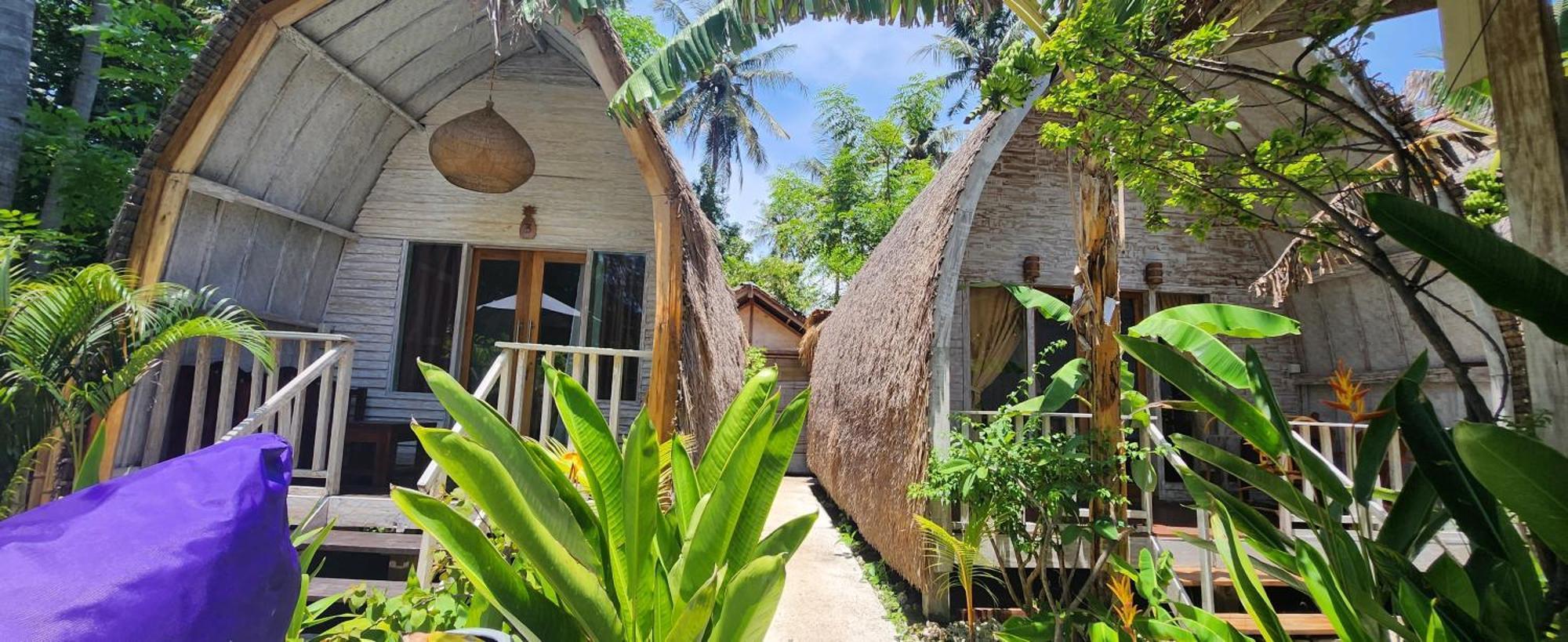 Purple Beach - Maithelia - Gili Air Ngoại thất bức ảnh